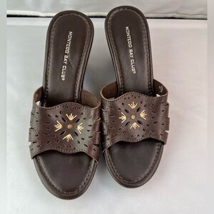 Montego Bay Club Brown Mules